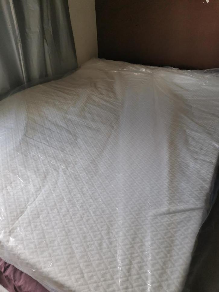 Linenspa Mattress Topper 140x190 10cm Cooling Gel, Huis en Inrichting, Slaapkamer | Matrassen en Bedbodems, Zo goed als nieuw