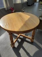 Massief eiken tafel met stoelen, Huis en Inrichting, Tafels | Eettafels, Ophalen, Gebruikt, Eikenhout