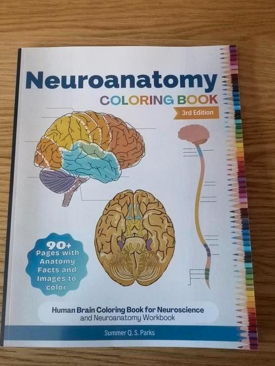 Livre de coloriage en neuroanatomie, Boeken, Schoolboeken, Nieuw, Engels, Ophalen of Verzenden