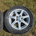 Velgen set alluminium met zomerbanden, Auto-onderdelen, Ophalen, 14 inch, Velg(en), 175 mm