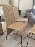 Eetkamer of keukenstoelen, Ophalen, Gebruikt, Metaal, Vier