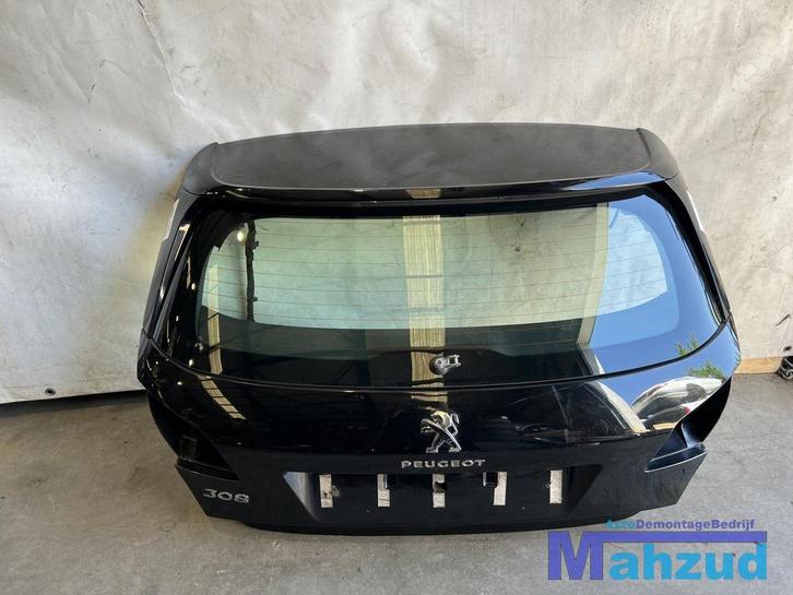 PEUGEOT 308 2 hatchback Zwart KTV achterklep 2013-2021, Auto-onderdelen, Carrosserie, Achterklep, Peugeot, Achter, Gebruikt, Ophalen