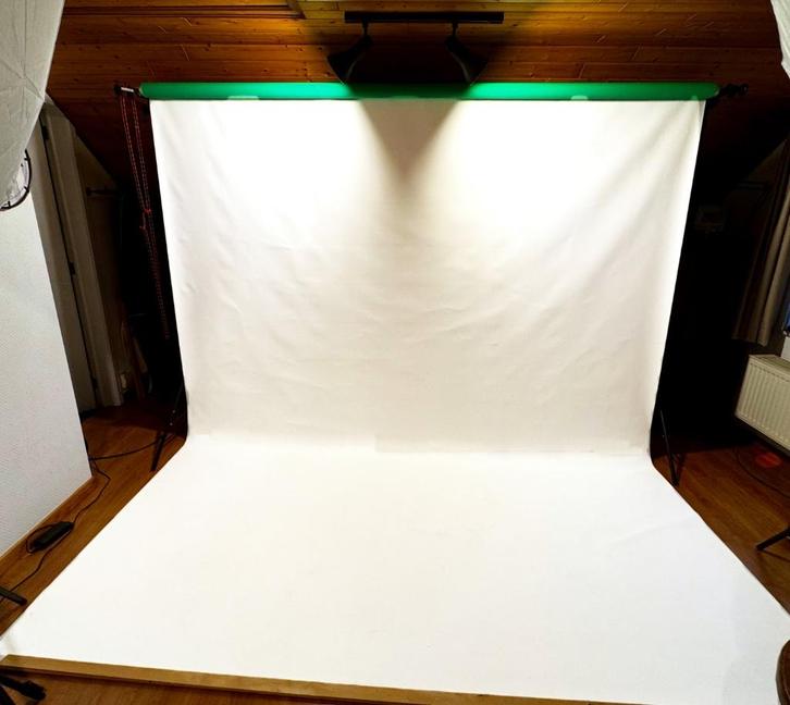 Volledig achtergrondsysteem voor fotostudio, Audio, Tv en Foto, Fotografie | Fotostudio en Toebehoren, Ophalen