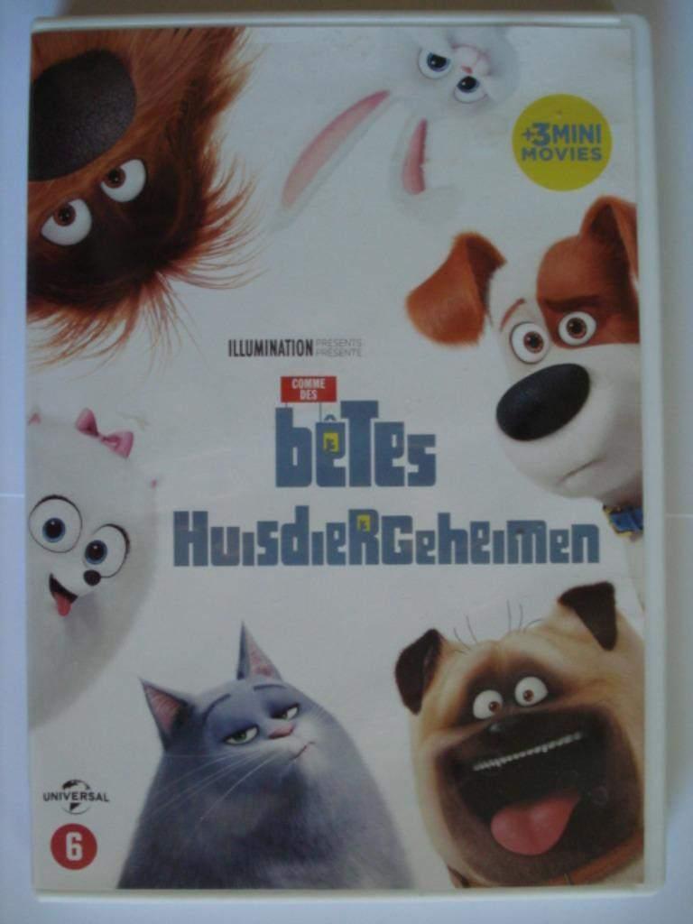 DVD sur Pet Secrets, CD & DVD, DVD | Films d'animation & Dessins animés, Comme neuf, Américain, À partir de 6 ans, Envoi