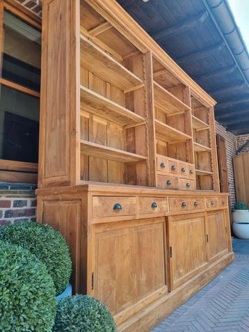 Teak boekenkast/bibliotheekkast GRATIS LEVERING  beschikbaar voor biedingen