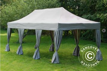 Gazebo 4m x 6m te huur + gratis levering en montage incl. beschikbaar voor biedingen