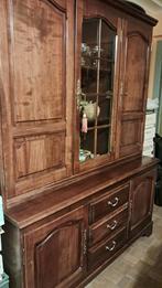 2 livingkasten - buffet en vitrine, Huis en Inrichting, Kasten | Buffetkasten, Ophalen