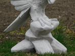 Adelaar met vleugels omhoog - vol steen, Tuin en Terras, Tuinbeelden, Ophalen of Verzenden, Steen, Dierenbeeld