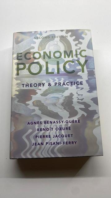 Economic Policy: Theory and Practice beschikbaar voor biedingen