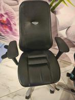 Kinnarps leren bureaustoel, Huis en Inrichting, Bureaustoelen, Ophalen, Ergonomisch, Zo goed als nieuw, Bureaustoel