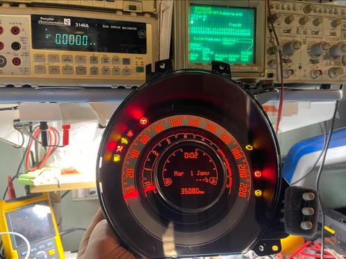 Reparatie van de snelheidsmeter van de FIAT 500, Auto-onderdelen, Dashboard en Schakelaars, Fiat, Ophalen of Verzenden