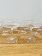 Champagne glazen Ferm living - nieuw 12 stuks, Nieuw, Glas, Overige stijlen, Glas of Glazen