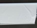 Wit rolgordijn voor enkel venster, Huis en Inrichting, Stoffering | Gordijnen en Lamellen, 100 tot 150 cm, 100 tot 150 cm, Gebruikt