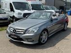 MERCEDES E220D CABRIO // AMG-PACK // AUTOMAAT, Auto's, Mercedes-Benz, Automaat, Euro 5, Beige, Parkeersensor