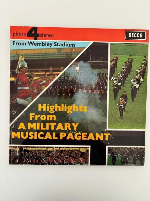 LP Highlights From A Military Music Pageant 1970, Verzamelen, Militaria | Algemeen, Landmacht, Overige typen, Ophalen of Verzenden