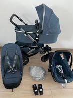 Joolz Geo 2  Quadro Blue kinderwagen 3-in-1 Compleet Set, Ba, Zo goed als nieuw, Ba, Maxi-Cosi