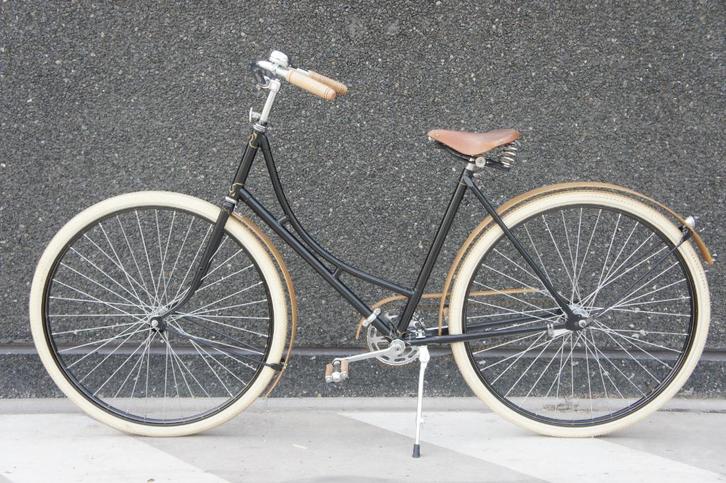 Unieke damesfiets restomod 1949, Fietsen en Brommers, Fietsen | Dames | Damesfietsen, Zo goed als nieuw, Overige merken, 53 tot 56 cm