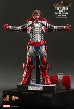 Hot Toys MMS600 Iron Man Mark V Tony Stark Suit Up versie D, Nieuw, Ophalen of Verzenden, Mens