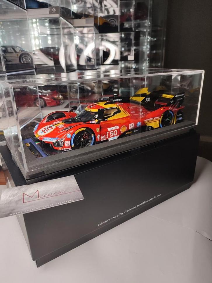 Ferrari 499p 1/18 looksmart, Hobby & Loisirs créatifs, Voitures miniatures | 1:18, Comme neuf, Voiture, Autoart, Enlèvement ou Envoi