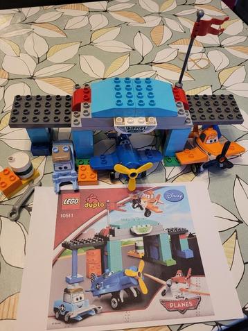 DUPLO 10511 – Planes - "Skipper's" Flight School, Enlèvement ou Envoi, Comme neuf, Ensemble complet, Duplo