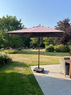 Parasol met zware voet, Tuin en Terras, Parasols, Ophalen, Gebruikt, Parasolvoet