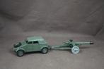 Dinky Toys Duitse volkswagen met anti tank kanon - TOP, Ophalen of Verzenden