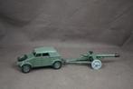 Dinky Toys Duitse volkswagen met anti tank kanon - TOP, Ophalen of Verzenden