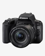 Canon EOS 200D + EF-S 18-55mm f/3.5-5.6 III-lens, Comme neuf, Reflex miroir, Canon, 8 fois ou plus