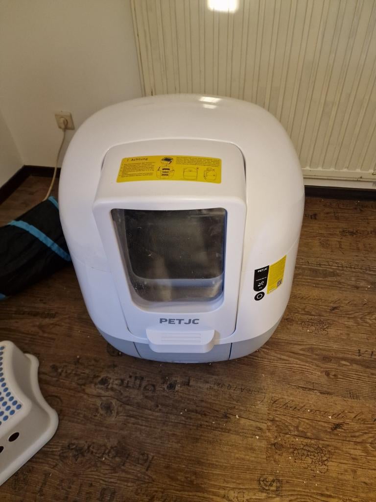 PetJc pro 3 automatische kattenbak, Dieren en Toebehoren, Ophalen, Zelfreinigend, Zo goed als nieuw