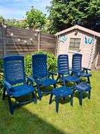 Tuinstoelen te verkrijgen, Ophalen