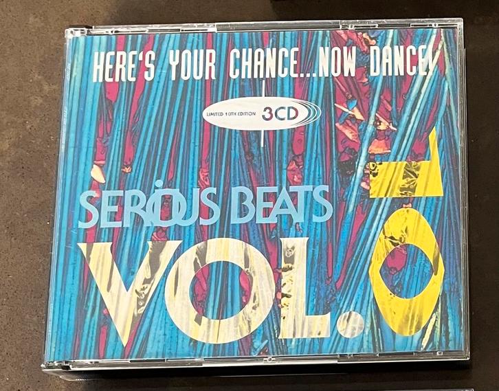 3 CD Serious Beats 10, Cd's en Dvd's, Cd's | Dance en House, Zo goed als nieuw, Techno of Trance, Boxset, Ophalen of Verzenden