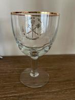Set van 4 originele Westmalle trappistenbierglazen, Enlèvement, Comme neuf