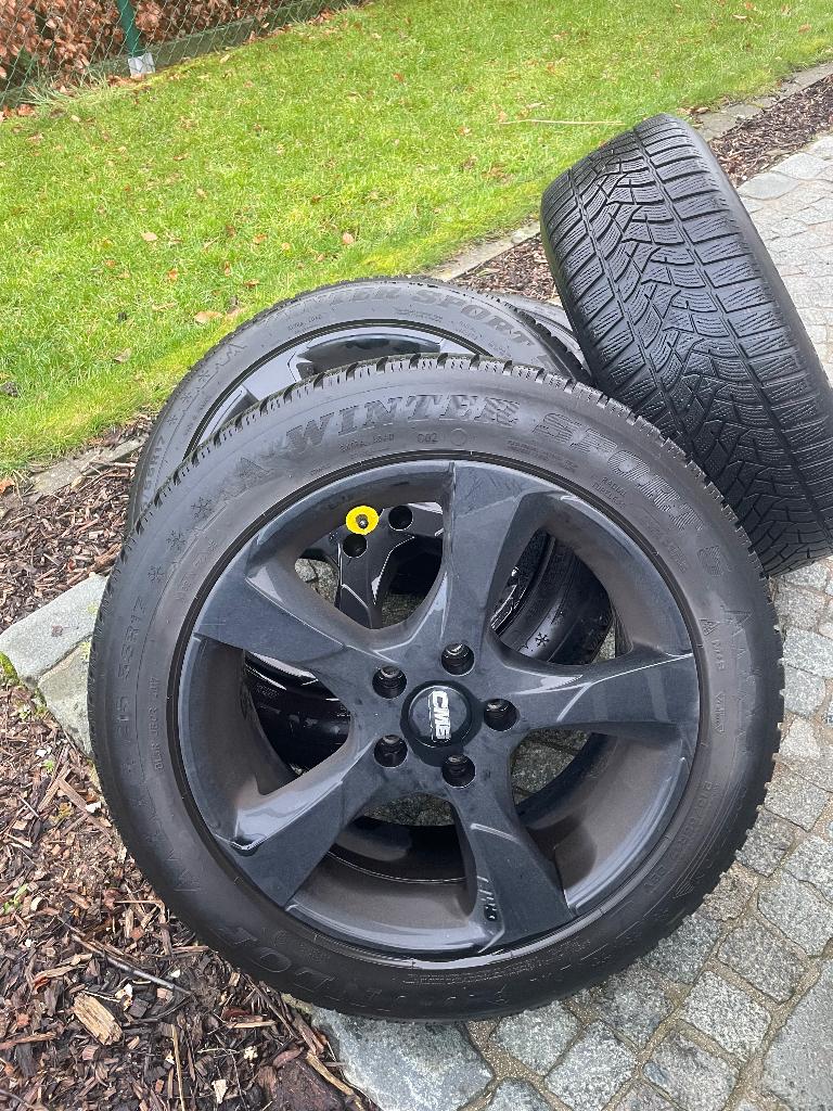 winterbanden op velg, Autos : Pièces & Accessoires, Pneus & Jantes, Pneus et Jantes, Véhicule de tourisme, 17 pouces, Enlèvement