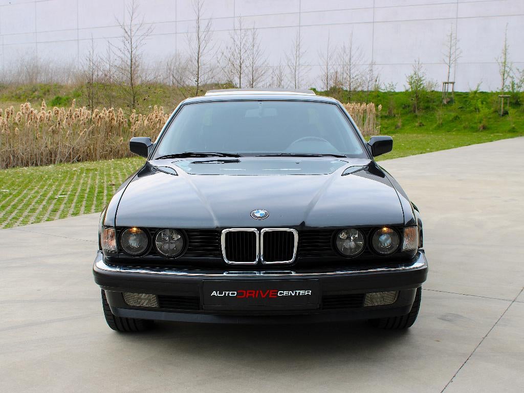 Bmw 735i E32 Oldtimer * Open dak * leder * Cruise Control, Autos, BMW, Cuir, Achat, Entreprise, Noir