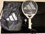 Adidas metalbone ctrl 2026 met alle toebehoren en tas, Sport en Fitness, Padel, Ophalen of Verzenden, Zo goed als nieuw, Padelracket