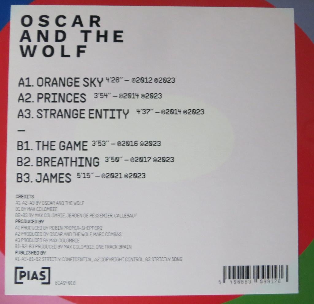 OSCAR AND THE WOLF - PIAS 40 YEARS - 12" VINYL COMPILATION, Verzenden, 2020 tot heden, 12 inch, Complilatie