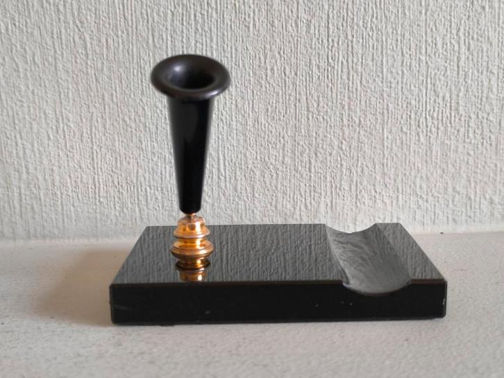 Stijlvolle vintage pennenstandaard, Antiek en Kunst, Antiek | Kantoor en Zakelijk, Ophalen of Verzenden