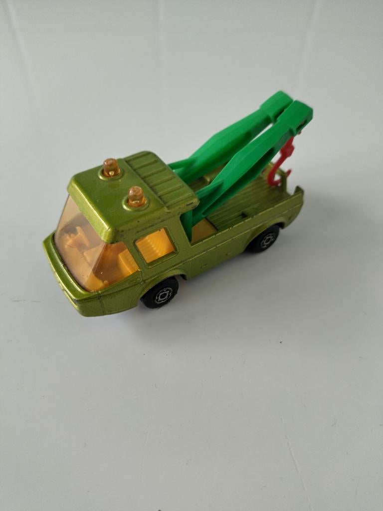 Vintage Matchbox Toe Joe AFHALING LEES BESCHRIJVING, Ophalen, Zo goed als nieuw, Auto, Lesney