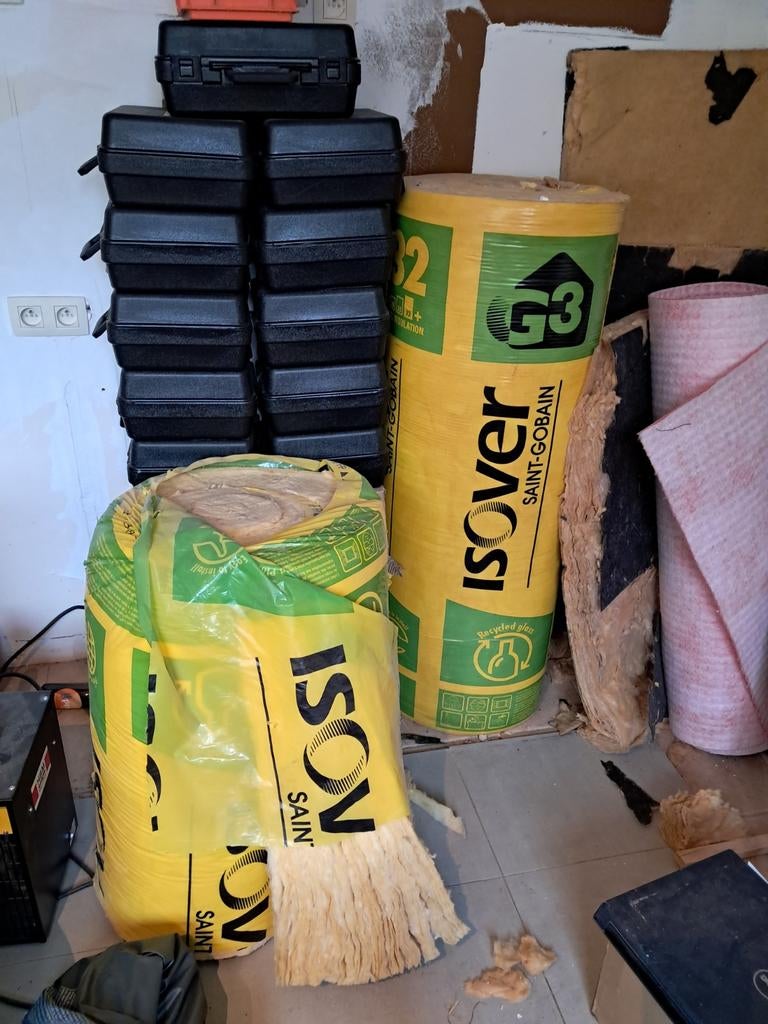 Isolatie 18cm 20€, Doe-het-zelf en Bouw, Isolatie en Afdichting, Ophalen