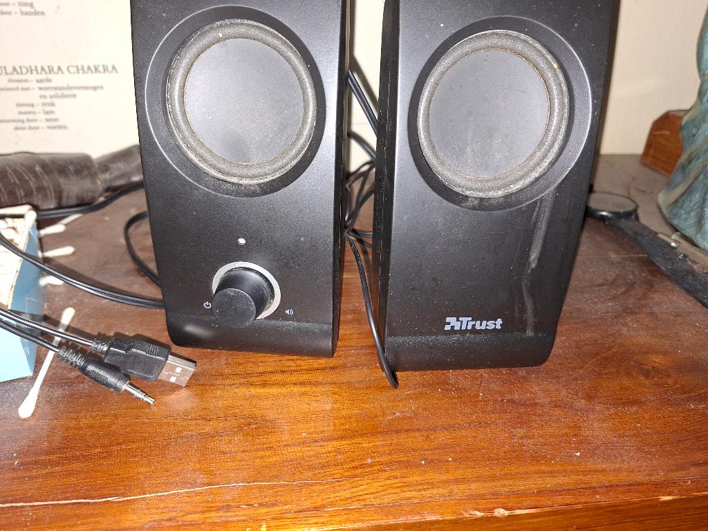 pc-luidsprekers, Computers en Software, Pc speakers, Ophalen, Gebruikt, Audiokanaal 2