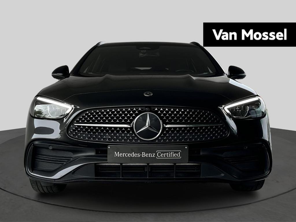 Mercedes-Benz C-klasse 300 e AMG Line Estate + NIGHTPAKKET +, Automaat, Zwart, 4 cilinders, Bedrijf