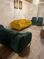 Fauteuil convertible + salle a manger 5 chaises+ meuble tv, Enlèvement