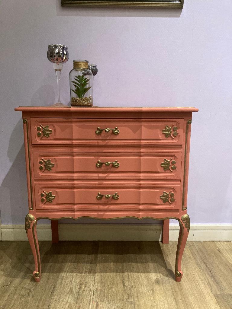 queen anne ladekastje, Maison & Meubles, 25 à 50 cm, Moins de 100 cm, Comme neuf, Landelijk