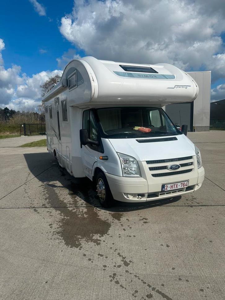 Ford rimor superbrig, Caravanes & Camping, Camping-cars, Particulier, jusqu'à 6, Alcôve, Ford, Ford, Diesel, Boîte manuelle, Siège circulaire