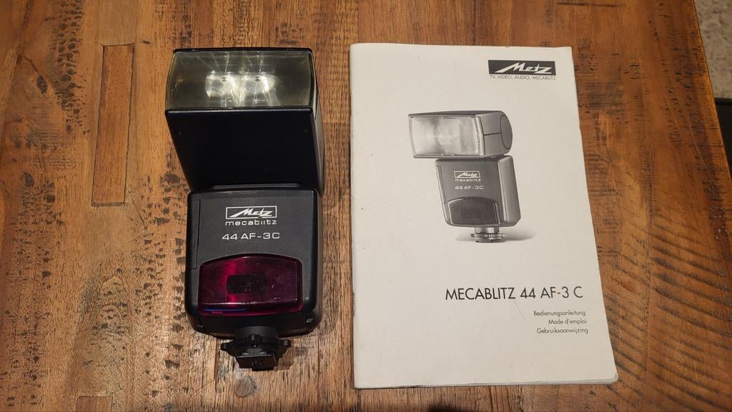 Flash/Flitser Metz Mecablitz 44 AF-3 C voor Canon, Enlèvement, Canon