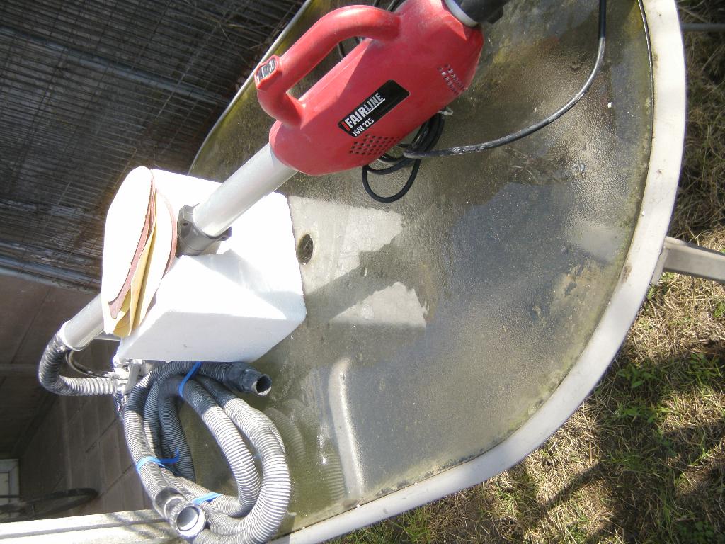 langnekschuurmacine, Bricolage & Construction, Outillage | Ponceuses, Enlèvement, Comme neuf, 600 à 1200 watts, Ponceuse circulaire