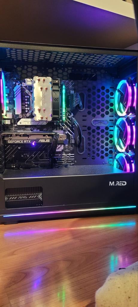 Rtx 3060/i5 12400f gaming-pc, Computers en Software, Desktop Pc's, SSD, Ophalen