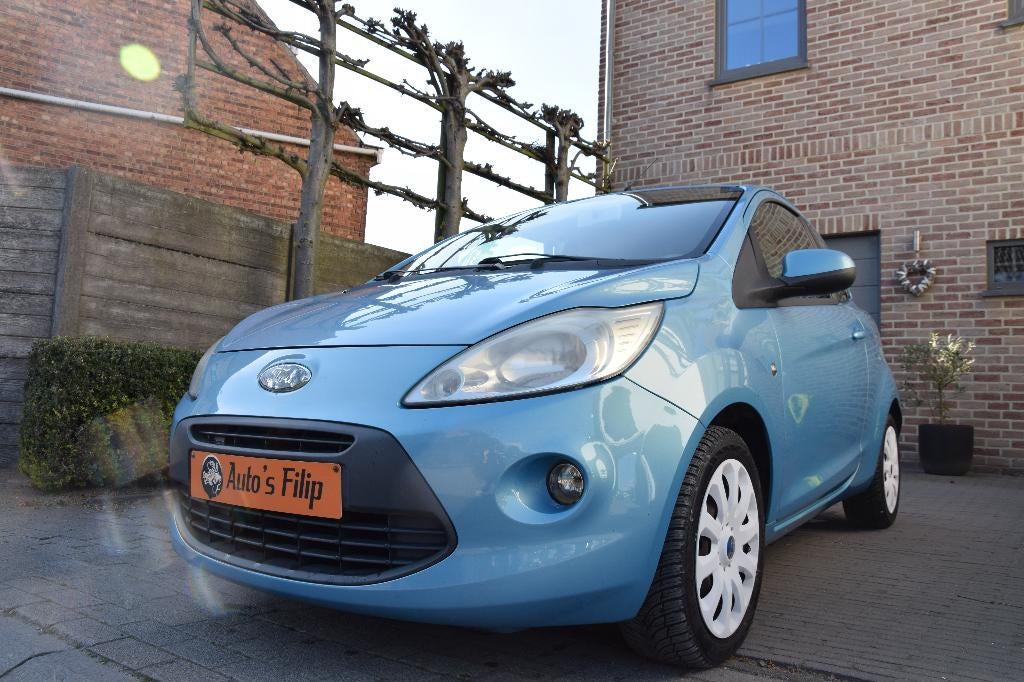 SUPER MOOIE FORD KA GOED ONDERHOUDEN MET 100.000KM!!!, Voorwielaandrijving, 4 zetels, Stof, 4 cilinders