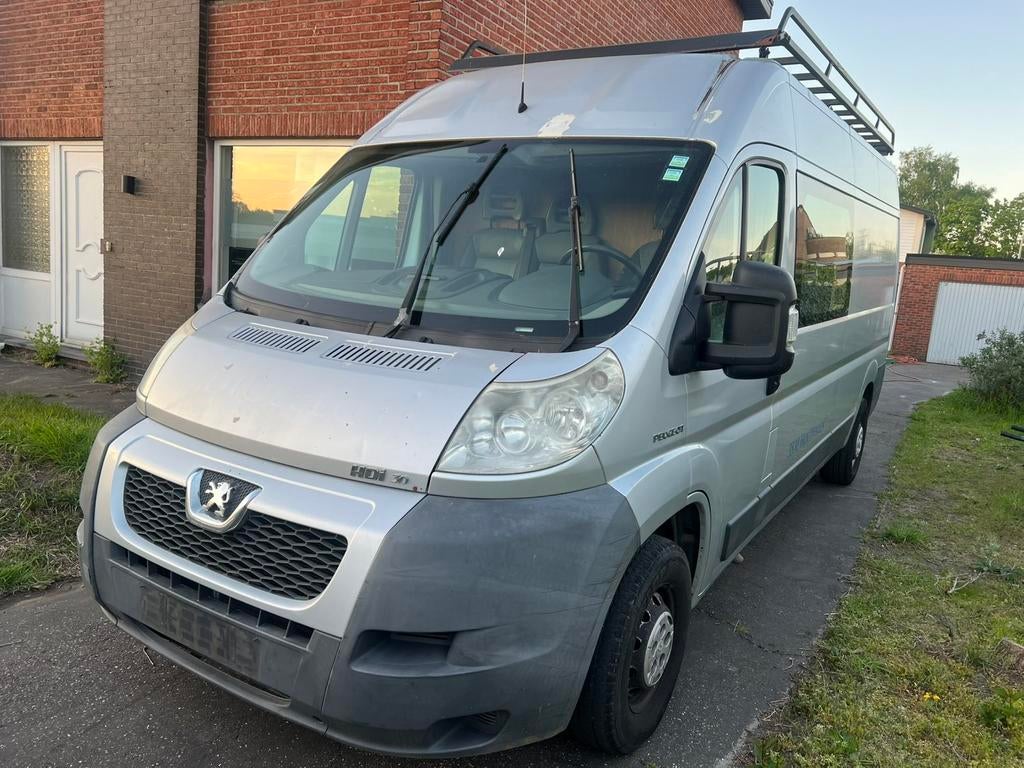 PEUGEOT BOXER 3.0 LITER DIESEL ️, Auto's, Peugeot, Bedrijf, Diesel, Euro 4, 3 deurs, Handgeschakeld, Zilver of Grijs, Grijs, Stof