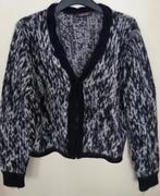 Gilet bleu doux et chaud de Marie Méro, Enlèvement ou Envoi, Comme neuf, Taille 46/48 (XL) ou plus grande, Bleu